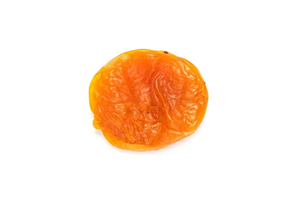 Dried Apricot Dried Apricots Close White Background — Stock Photo, Image