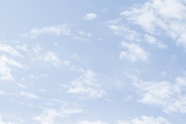 Açık bir günde bir arka plan olarak mavi gökyüzü.