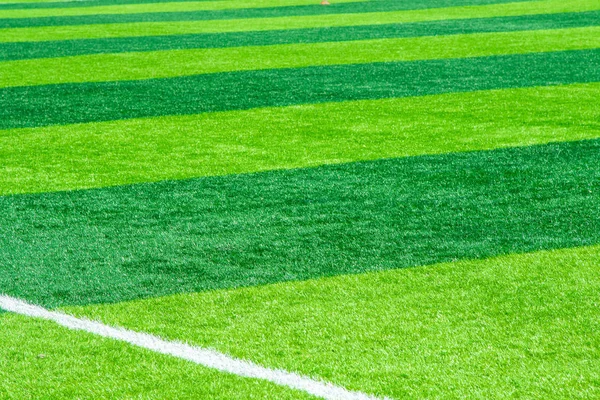 Green football field background, stadium.