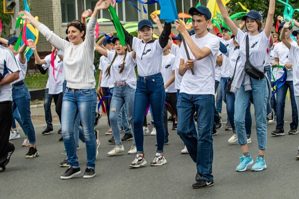 Petropavlovsk Kazachstan Juni 2019 Internationale Dag Van Het Kind Parade — Stockfoto