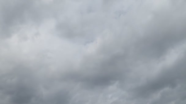 Dia Tempestade Com Nuvens Negras — Vídeo de Stock