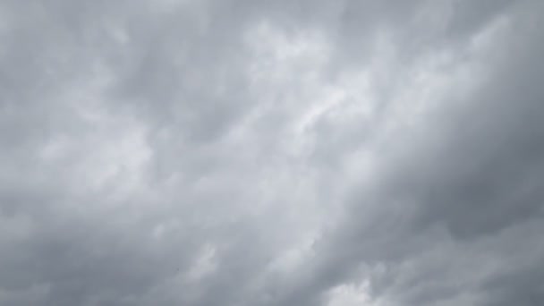 Jour Tempête Avec Les Nuages Noirs — Video