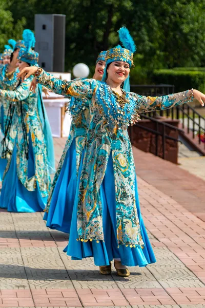 Petropavlovsk Kasachstan August 2019 Petropavlovsk Ein Spaziergang Tracht Durch Die — Stockfoto