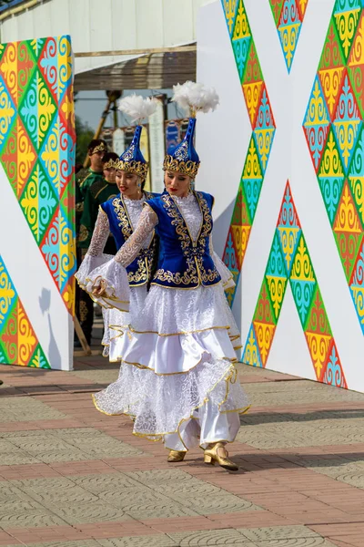 Petropavlovsk Kasachstan August 2019 Petropavlovsk Ein Spaziergang Tracht Durch Die — Stockfoto