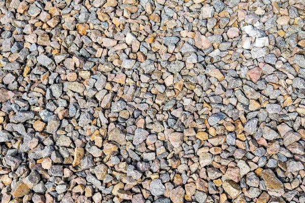 Pebble Texture Small Pebbles Gravel Building Material Trash — Stock Photo, Image