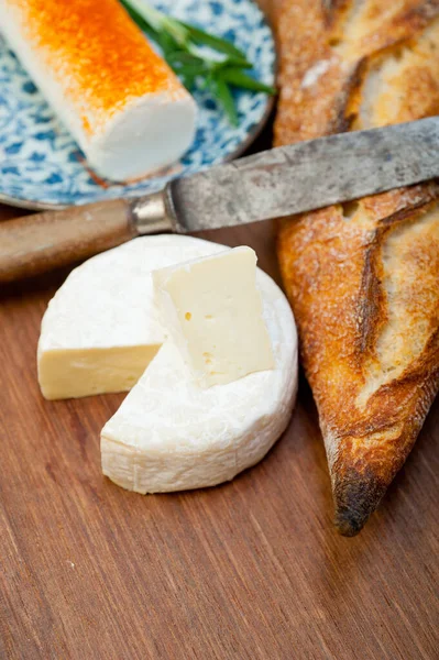 French Cheese Baguette — Stock Photo, Image