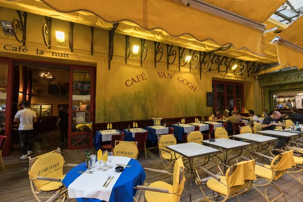 Arles Frankrijk Juni 2017 Cafe Van Gogh Place Forum Arles — Stockfoto