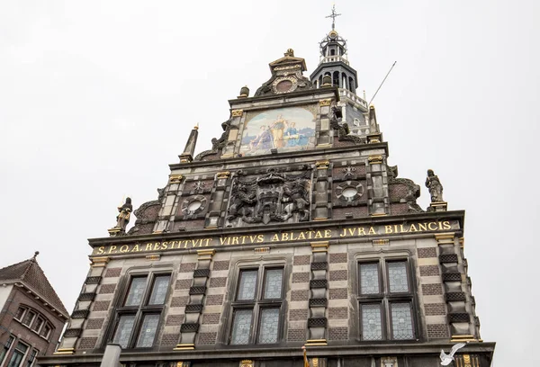 Waaggebouw Weeg Huis Toren Alkmaar Nederland — Stockfoto