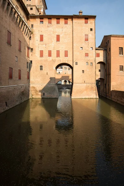城エステンス 14世紀から4つの高くそびえる要塞 フェラーラ エミリア ロマーニャ イタリア — ストック写真