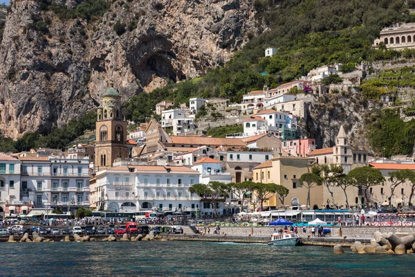 Amalfi Italia Junio 2017 Vista Amalfi Amalfi Una Encantadora Ciudad — Foto de Stock