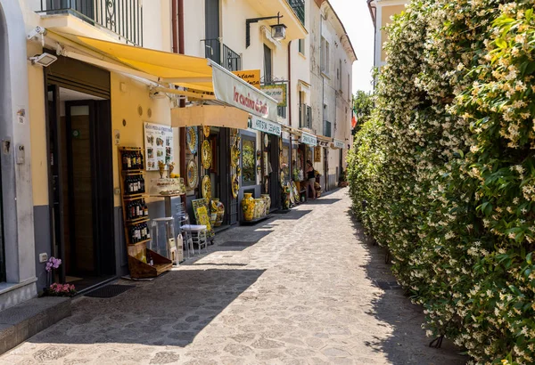 Ravello Italien Juni 2017 Keramikgeschäft Auf Dem Hauptplatz Von Ravello — Stockfoto