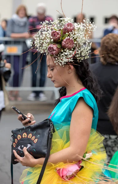 Фуншал Мадейра Португалия Апреля 2018 Ежегодный Парад Фестиваля Цветов Мадейры — стоковое фото