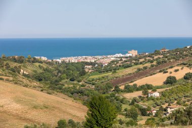 Bir Roseto degli Abruzzi, Abruzzo, İtalya. Bir Roseto degli Abruzzi olarak da bilinen 'Lido delle Rose' gül ve coşan büyük çeşitli nedeniyle olduğunu.