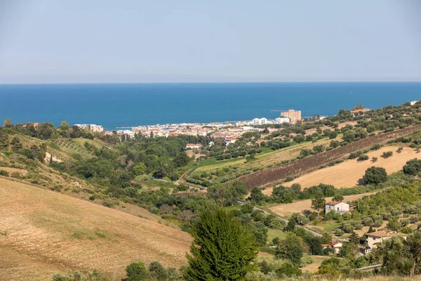 Roseto Degli Abruzzi Αμπρούτσο Ιταλία Roseto Degli Abruzzi Είναι Επίσης — Φωτογραφία Αρχείου