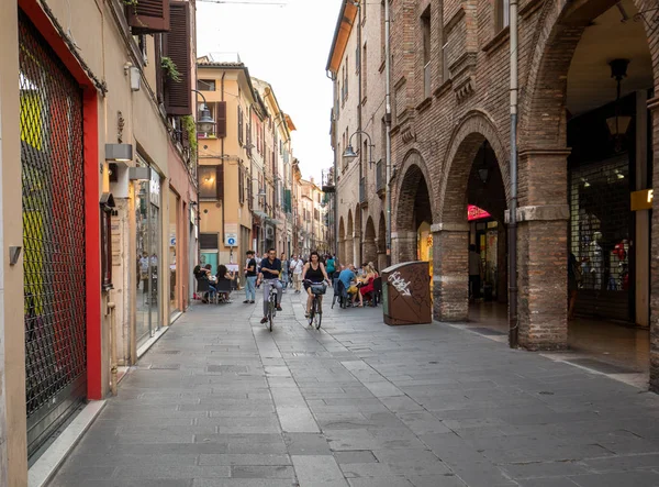 Ferrara Italy June 2017 San Romano Ferrara Medieval Quarter Emilia — Stock Photo, Image