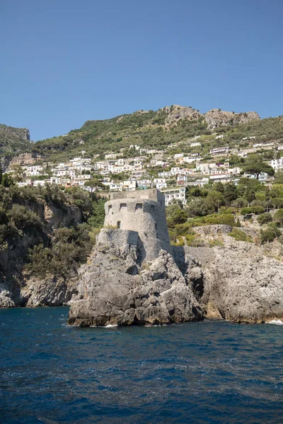 Exklusiva Villor Och Lägenheter Vid Amalfikusten Kampanien Italien — Stockfoto