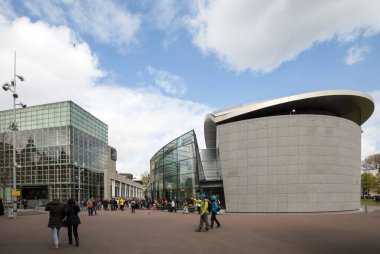 Amsterdam, Hollanda - 22 Nisan 2017: Van Gogh Müzesi Amsterdam, Hollanda