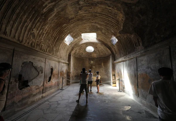 Pompeya Italia Junio 2017 Interior Los Edificios Pompeya Destruidos Por —  Fotos de Stock