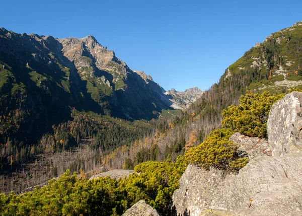 Valley Five Spis Lakes Montañas Del Alto Tatra Eslovaquia —  Fotos de Stock