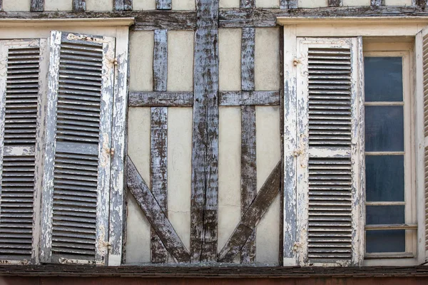 Oude Vakwerkgebouwen Troyes Aube Champagne Ardenne Frankrijk — Stockfoto