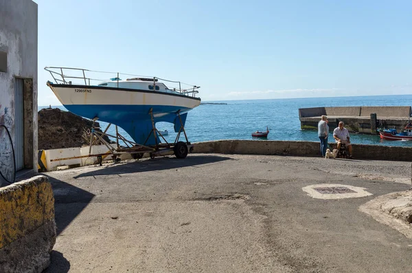 Ribeira Brava Madeira Portugalsko Dubna 2018 Vew Pobřeží Ostrova Ribeira — Stock fotografie