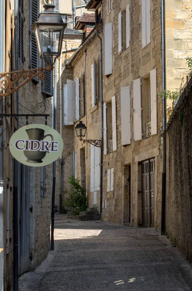 Sarlat França Setembro 2018 Pitoresca Cidade Sarlat Caneda Departamento Dordogne — Fotografia de Stock