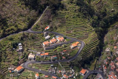 Rahibeler Vadisi, Portekiz, Madeira Adası 'ndaki Curral das Freiras.