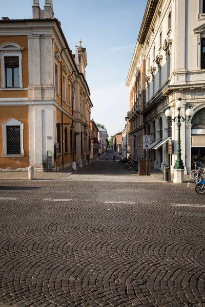 Ferrara Italie Juin 2017 Rue Dans Centre Historique Ferrara Italie — Photo