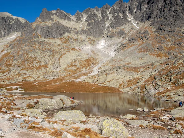 Tal Der Fünf Badeseen Hohe Tatra Slowakei — Stockfoto