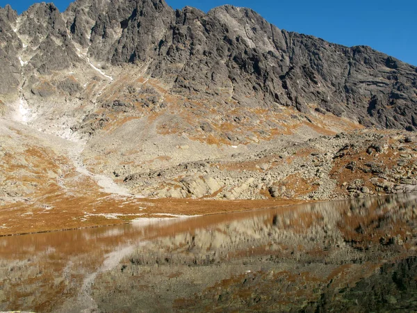 Valley Five Spis Lakes Montañas Del Alto Tatra Eslovaquia — Foto de Stock