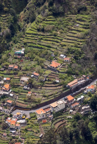 Vallei Der Nonnen Curral Das Freiras Madeira Portugal — Stockfoto