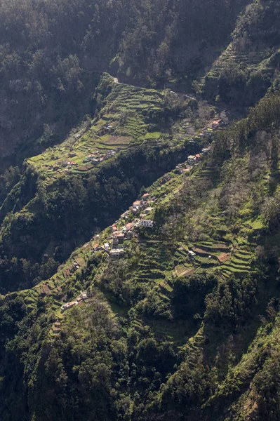 Vallei Der Nonnen Curral Das Freiras Madeira Portugal — Stockfoto