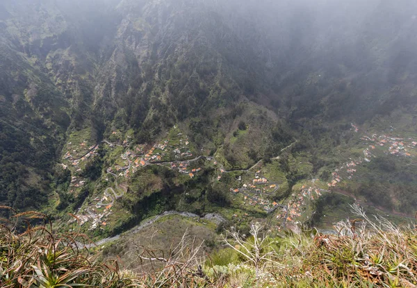 Vale Das Monjas Curral Das Freiras Ilha Madeira Portugal — Fotografia de Stock