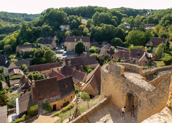 Castelnaud Dordogne Fransa Eylül 2018 Dordogne Vadisi Perigord Noir Fransa — Stok fotoğraf