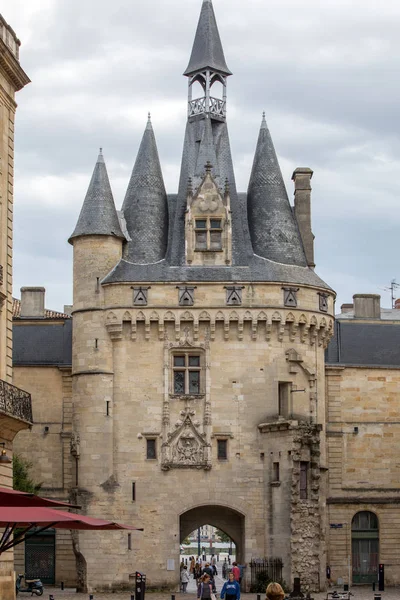 Bordeaux Frankrijk September 2018 City Gate Cailhau Middeleeuwse Poort Bordeaux — Stockfoto