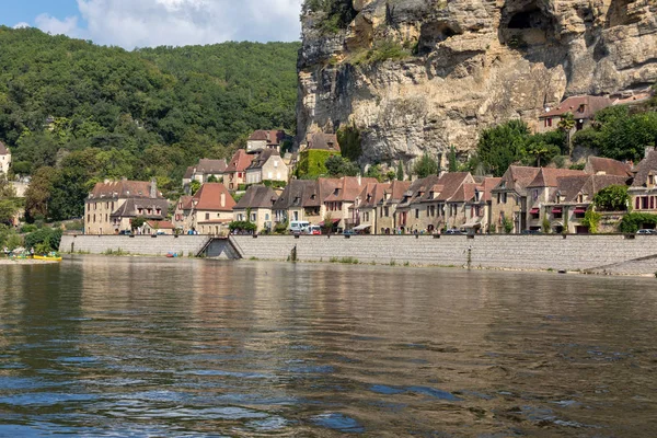 Roque Gageac Dordogne Frankreich September 2018 Roque Gageac Malerisches Dorf — Stockfoto