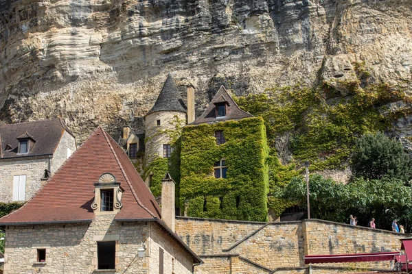 Roque Gageac Dordogne Francie Září 2018 Malebná Vesnice Roque Gageac — Stock fotografie