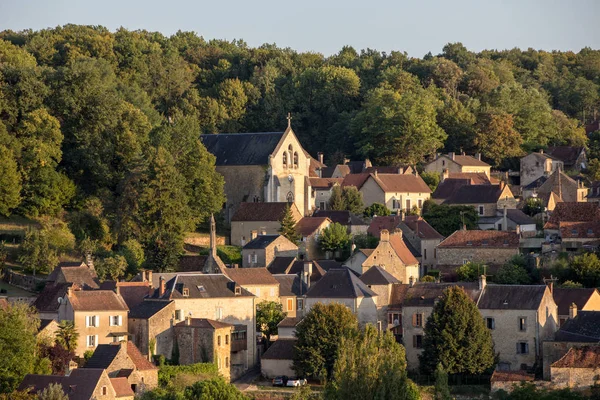 Dordogne Vadisi Aquitaine Fransa Carlux Köyü — Stok fotoğraf