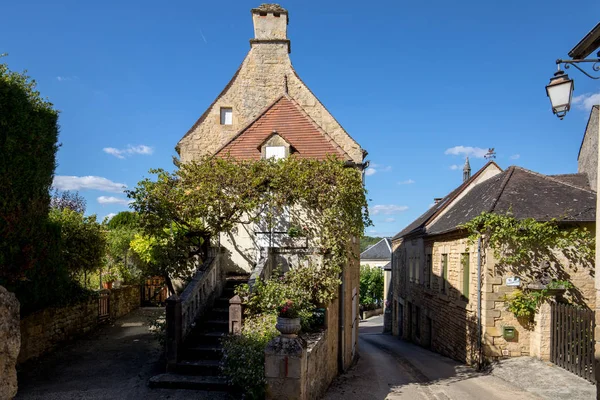 Het Dorp Van Carlux Vallei Van Dordogne Aquitaine Frankrijk — Stockfoto