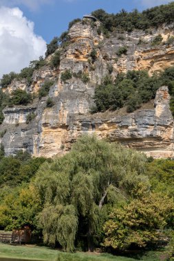  Jardins de Marqueyssac Fransa'nın Dordogne bölgedeki Belvedere bakış açısı