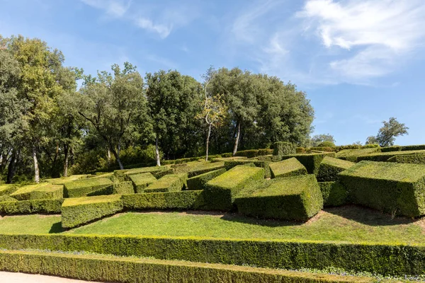 Topiary Den Gärten Der Marqueyssac Jardins Marqueyssac Der Region Dordogne — Stockfoto