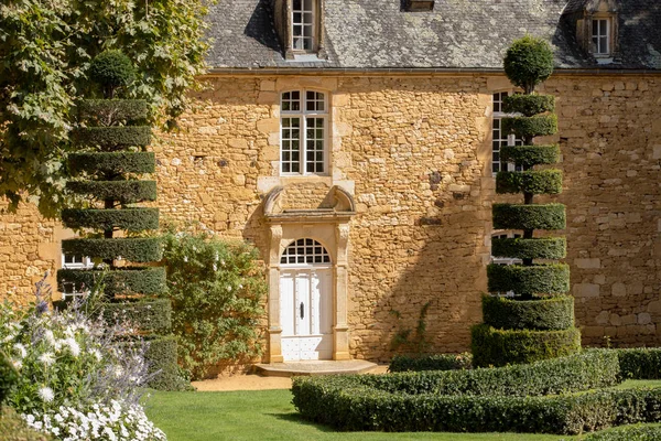 Pitorescul Jardins Manoir Eyrignac Din Dordogne Franța — Fotografie, imagine de stoc