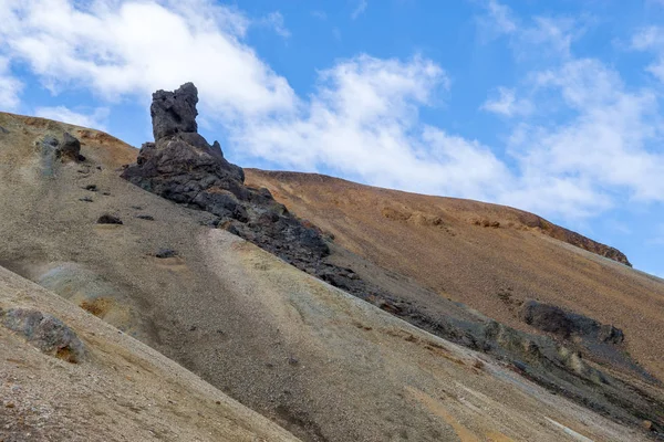 Vulkanische Berge Von Landmannalaugar Fjallabak Nature Reserve Island — Stockfoto