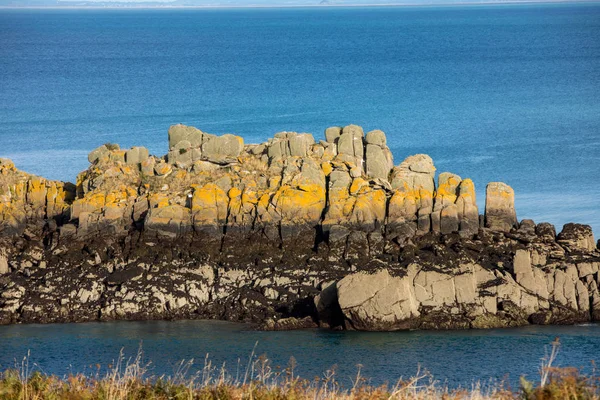 Pointe Grouin Cancale Emerald Coast Brittany France — стокове фото