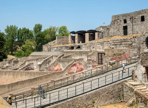 Помпеи Италия Июня 2017 Года Древний Город Помпеи Италия Римский — стоковое фото