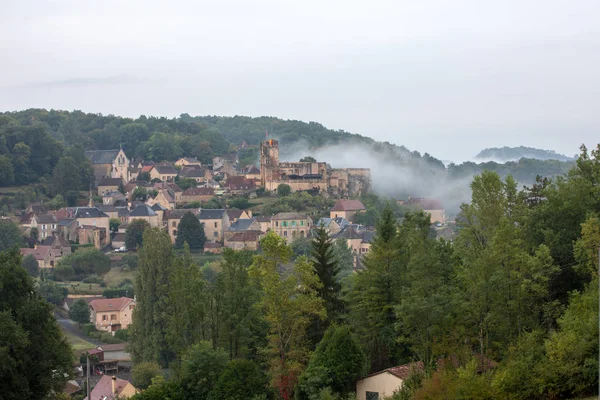 フランス アキテーヌ地域圏ドルドーニュ谷の Carlux — ストック写真