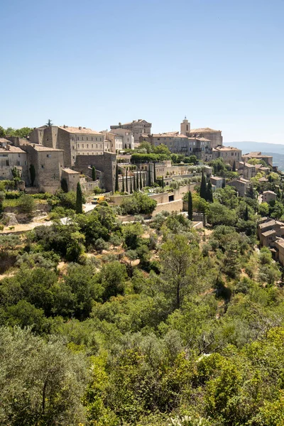 Cidade Medieval Gordes Topo Colina Provence França — Fotografia de Stock