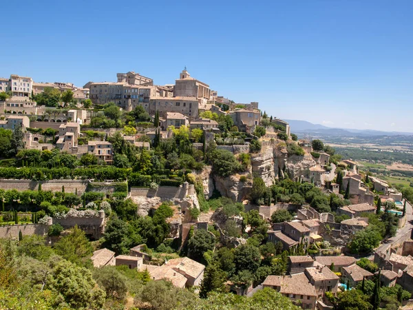 Mittelalterliche Bergstadt Gordes Provence Frankreich — Stockfoto