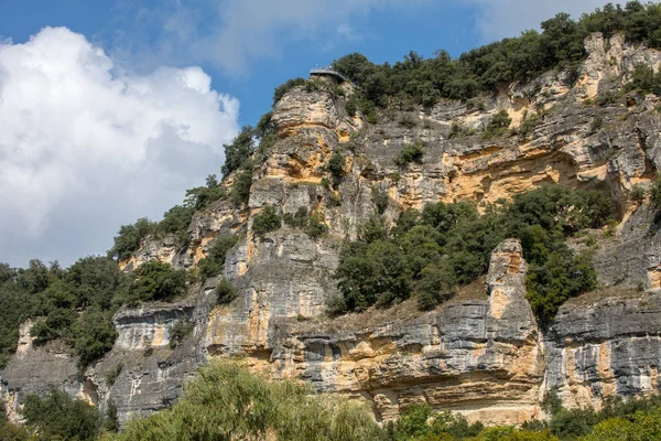 Dordogne Frankrijk September 2018 Belvedere Uitkijkpunt Jardins Marqueyssac Dordogne Regio — Stockfoto