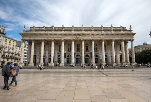 Bordeaux France September 2018 Grand Theatre Bordeaux Conceived Temple Arts — Stock Photo, Image